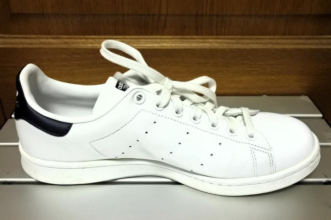 adidas Stan Smith M20325 レザー 白/紺 27.5cm