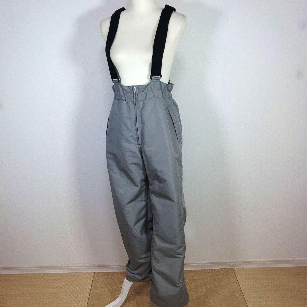 スキーウェア　160cm　女の子　キッズ　子供　ピンク　水色　グレー　ニット帽