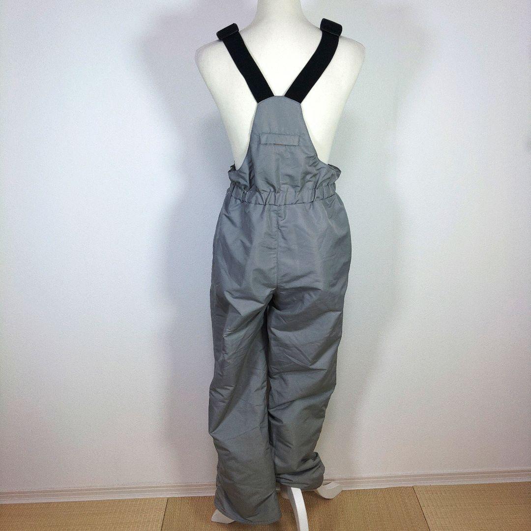 スキーウェア　160cm　女の子　キッズ　子供　ピンク　水色　グレー　ニット帽