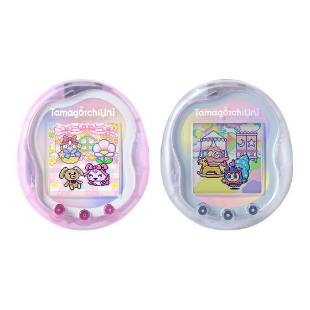 【新品】 Tamagotchi Uni Pink/White たまごっちユニ