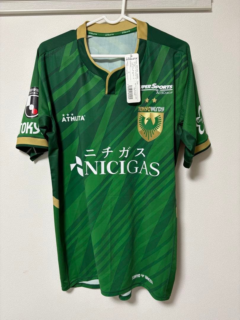 東京ヴェルディ オーセンティックユニフォーム　木村勇大 10番 O アスレタ