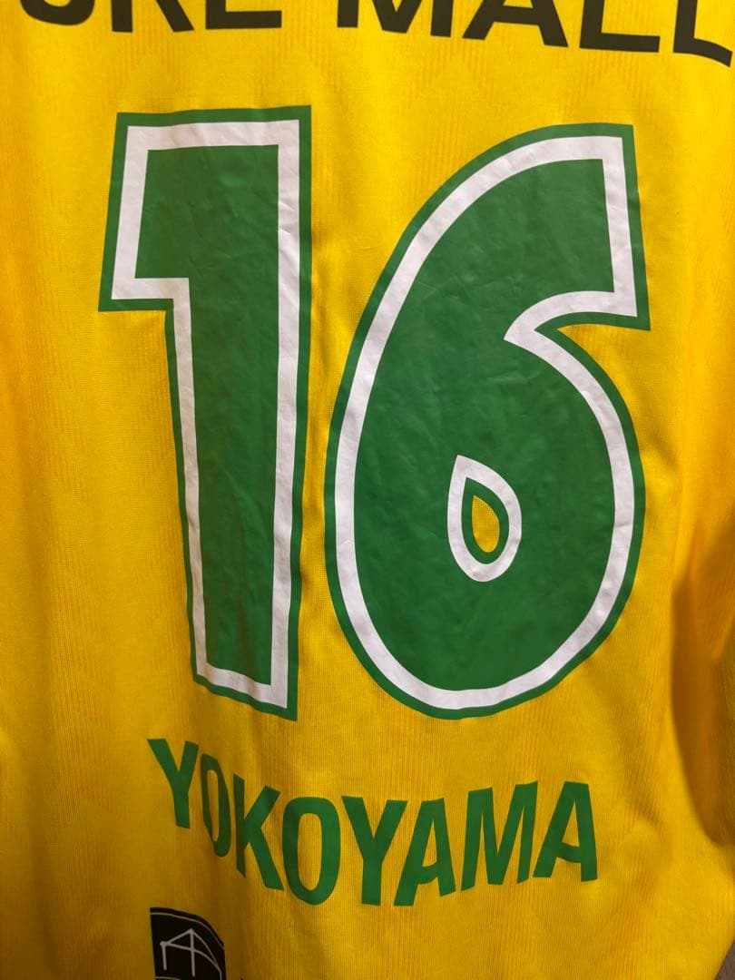 ジェフ千葉2024シーズンオーセンティックユニフォーム、16番横山暁之(XO)