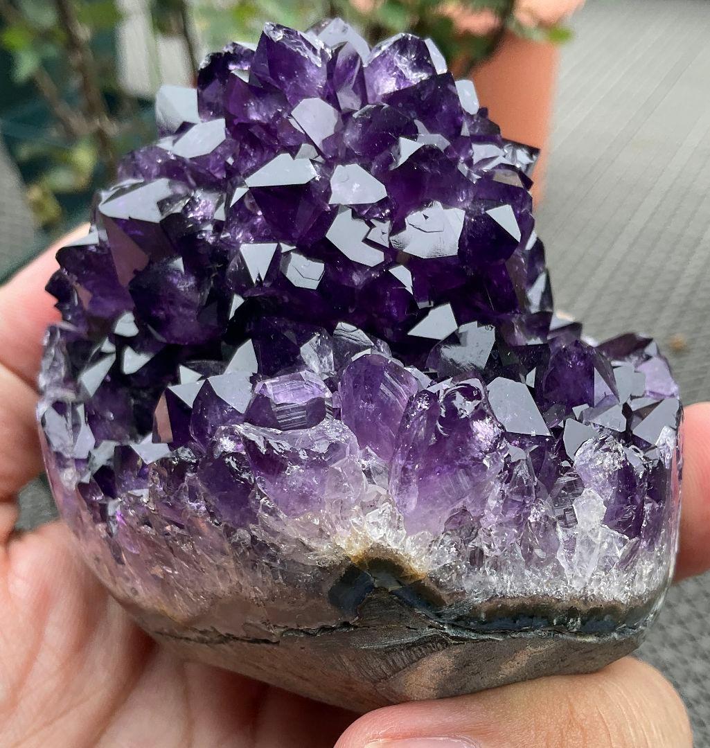 【トップグレード】天然石 ウルグアイ産 アメジストフラワー