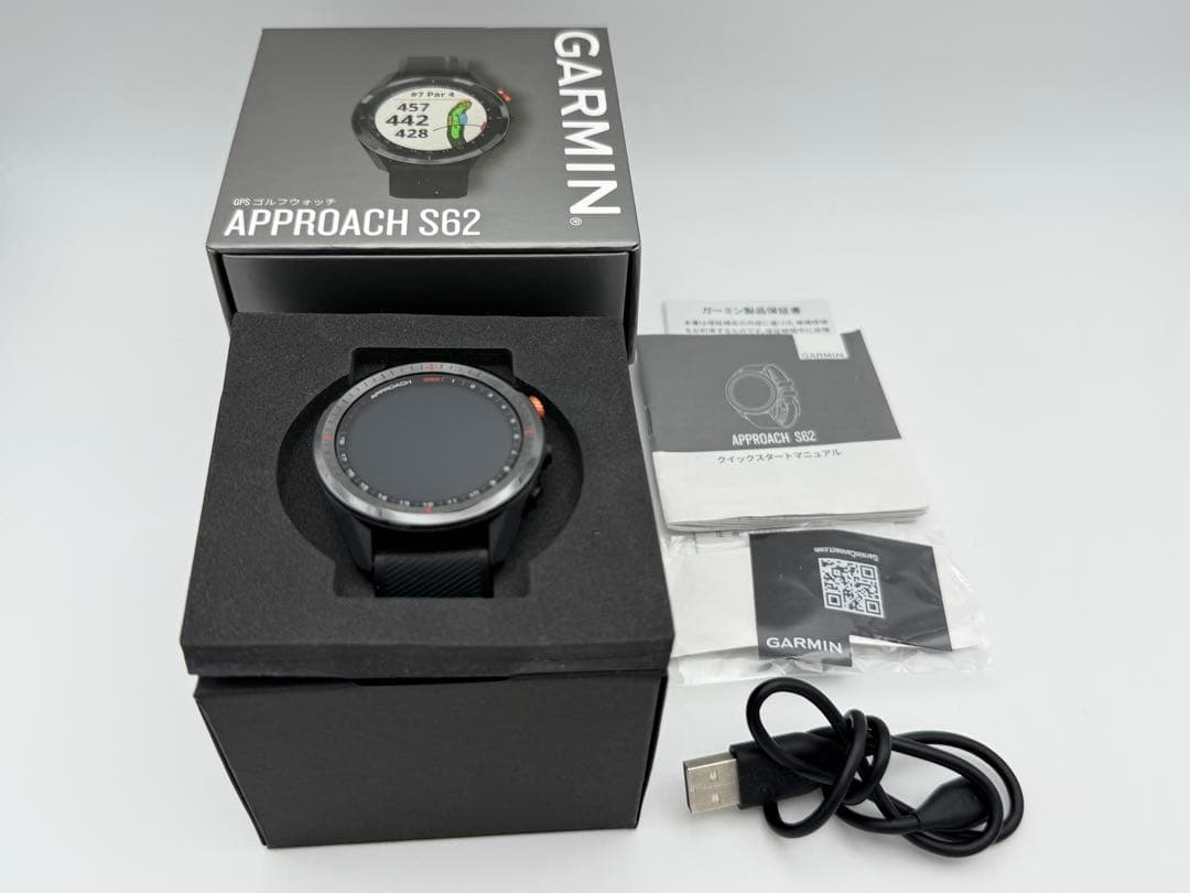 GARMIN Approach S62 ブラック ガーミン アプローチ ゴルフ
