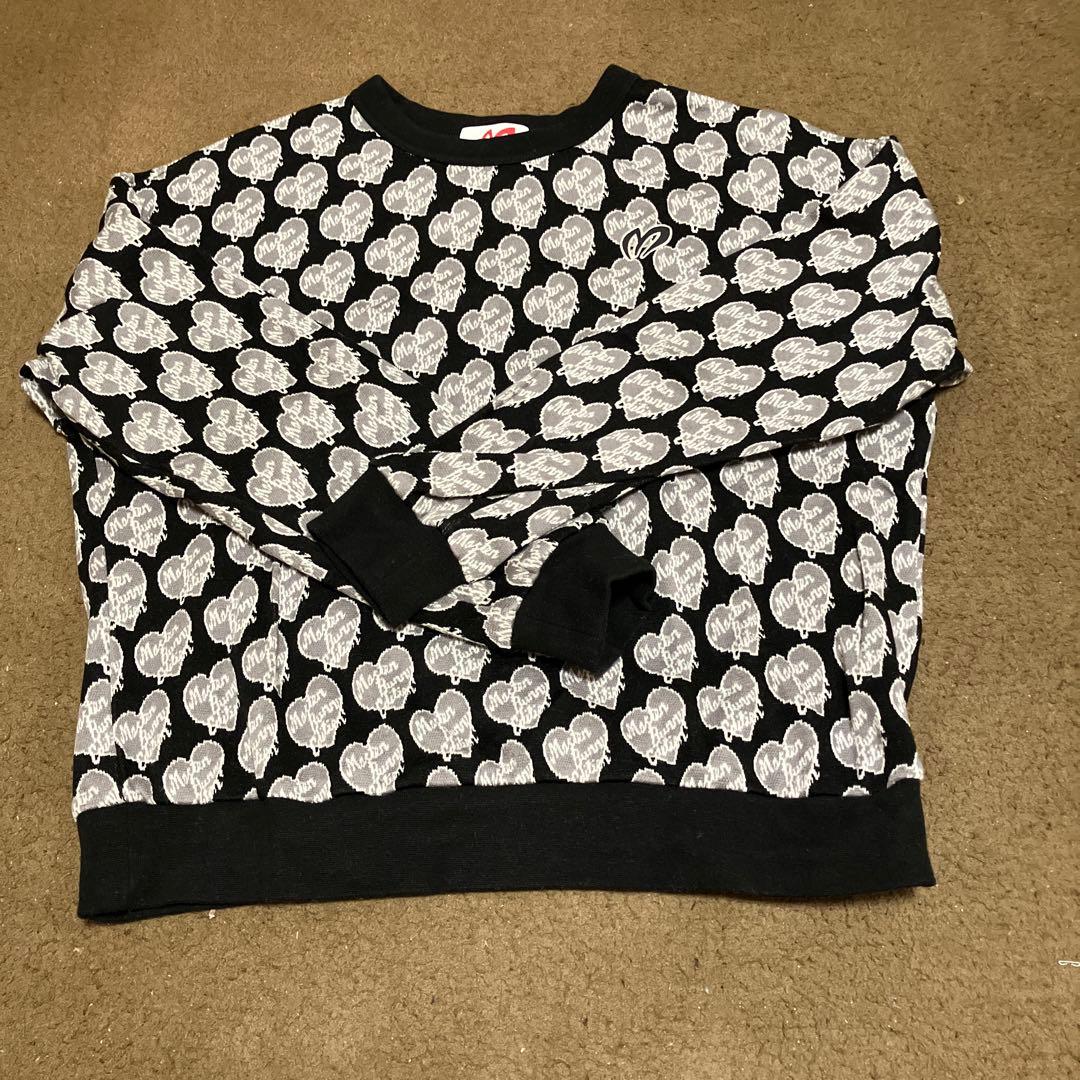 MASTER BUNNY EDITION ハート柄セーター サイズ1