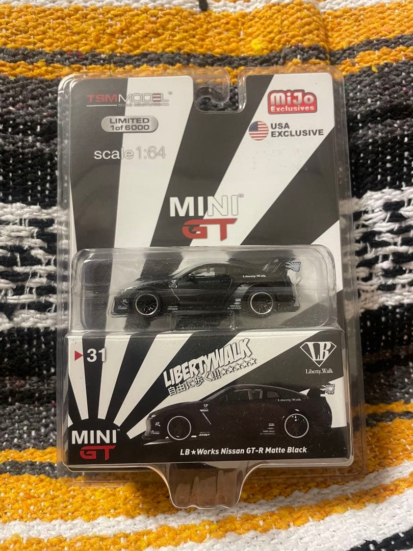 MINI GT LB★Works Nissan GT-R Matte Black