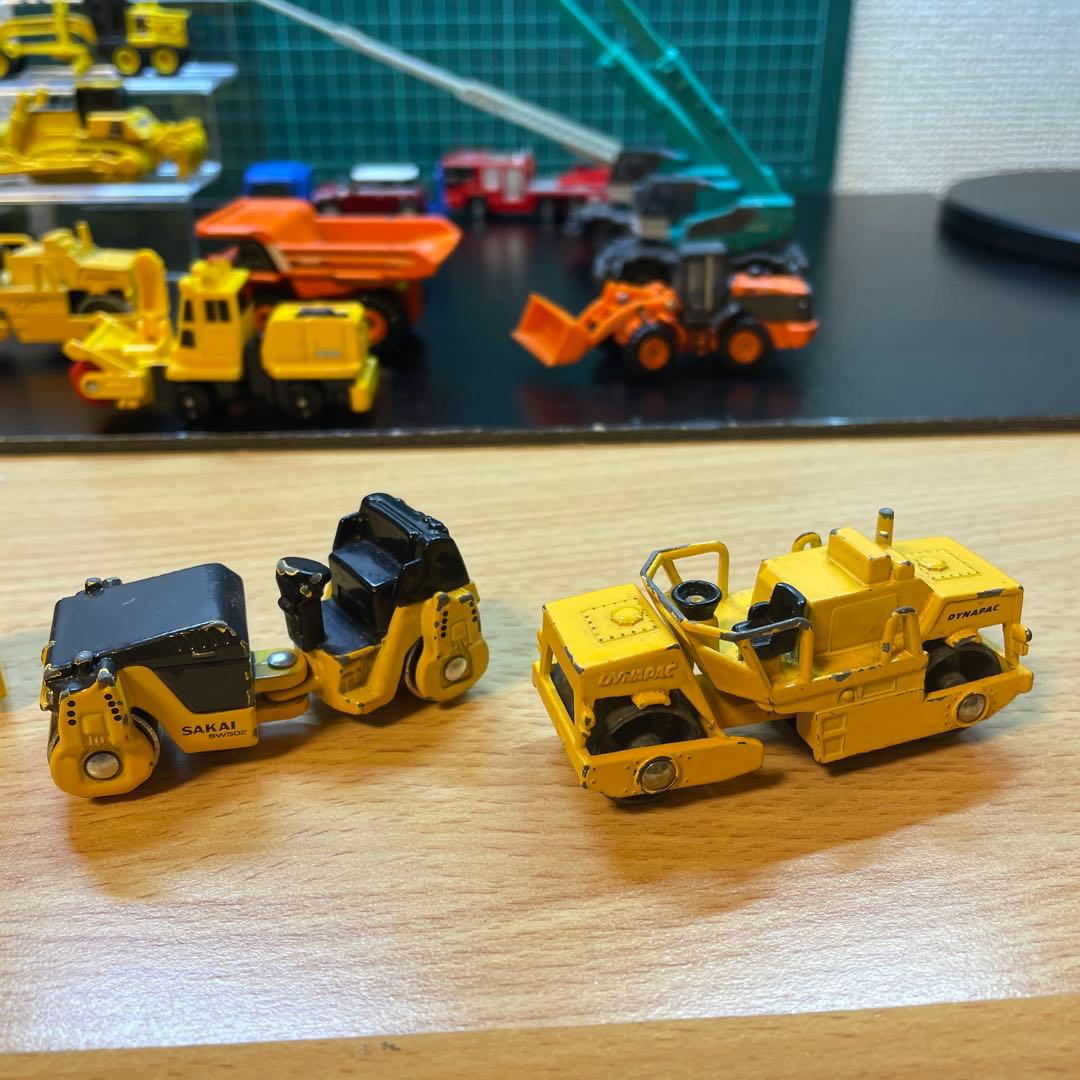 建設車両 ミニカーセット イエロー