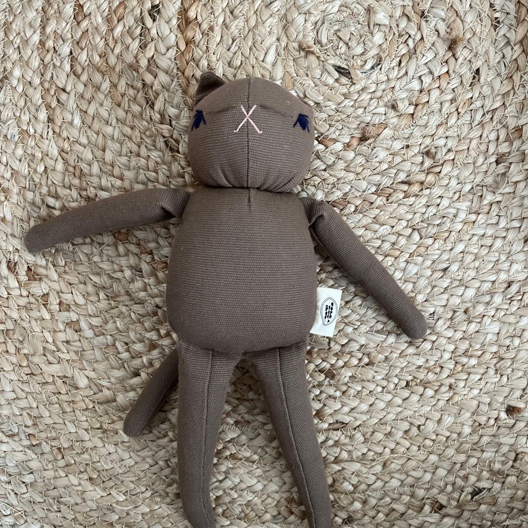 POLKADOTCLUB ブラウン猫ぬいぐるみ