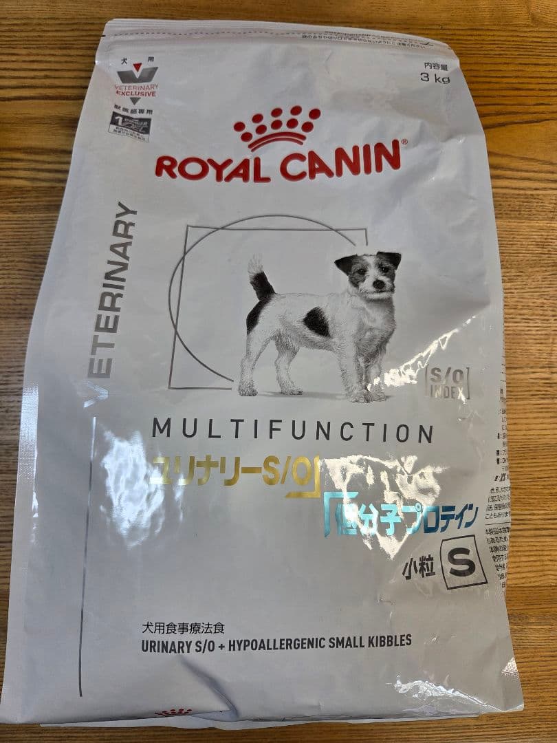 く*ま様 【新品】ユリナリー-S/O 低分子プロテイン 小粒 3kg ドッグフー