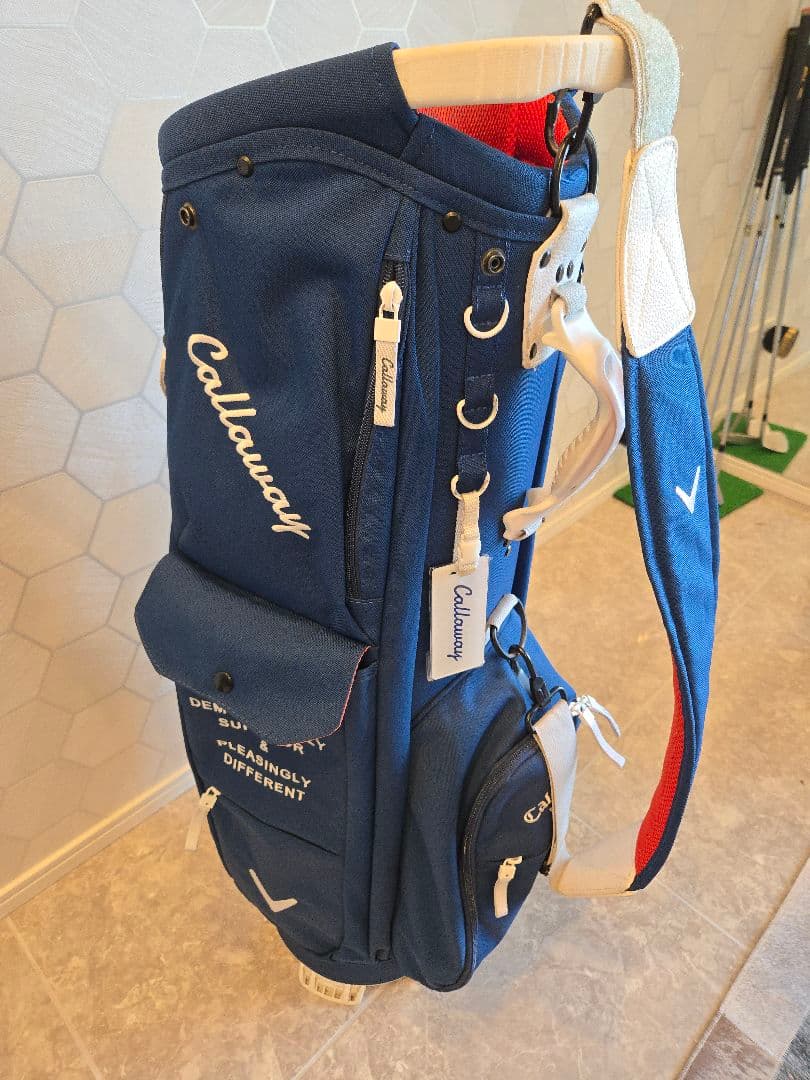 Callaway ネイビーキャディバッグ