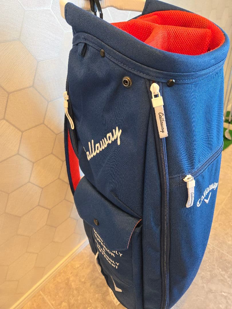 Callaway ネイビーキャディバッグ