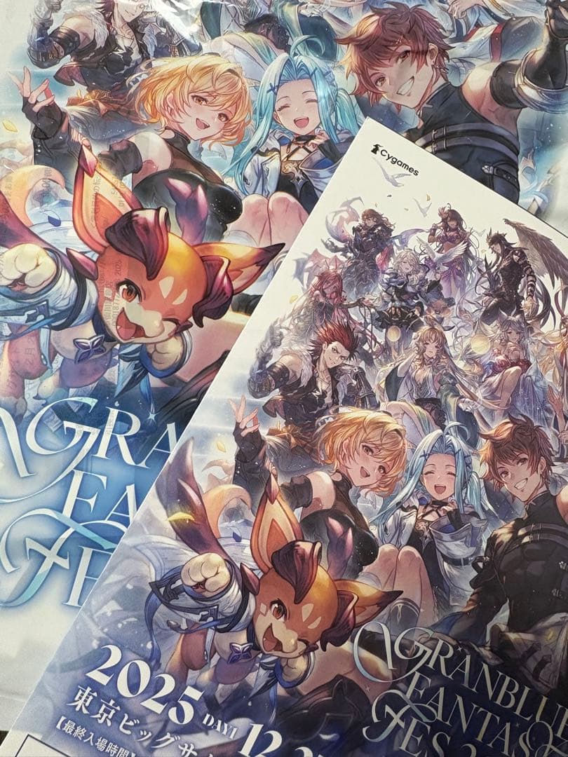 グラブルフェス2025 新品未使用リーフレット