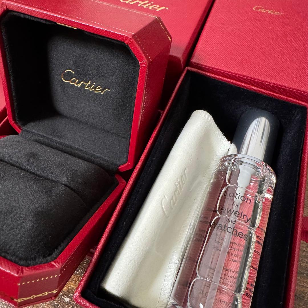 カルティエ　Cartier 指輪　ボックス　空箱　ケア用品