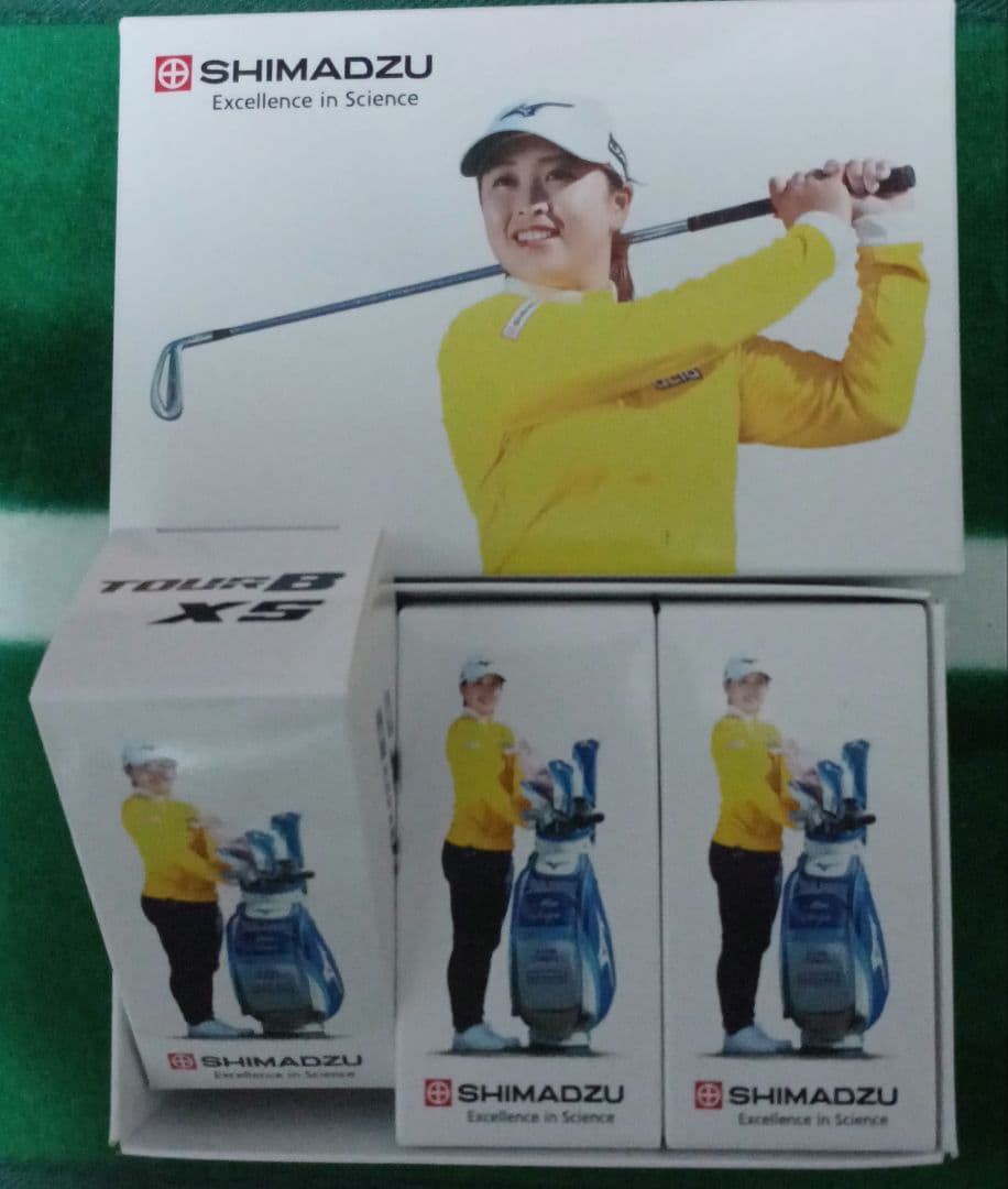 【非売品】西郷真央 TOUR B XS ゴルフボール 6個セット/ケース