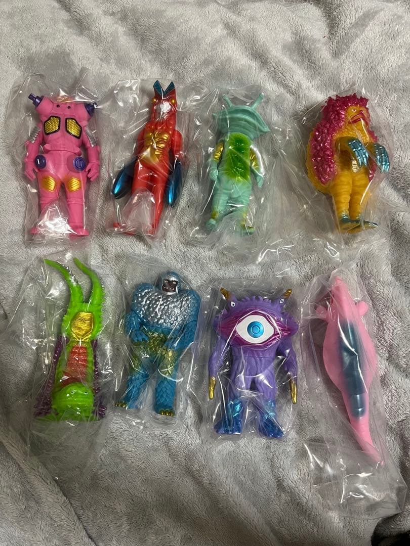 カイジュウカラーズ　全8体　コンプセット　KAIJU COLORS