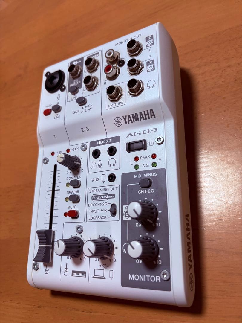 【訳あり価格】YAMAHA AG03MK2 オーディオミキサー