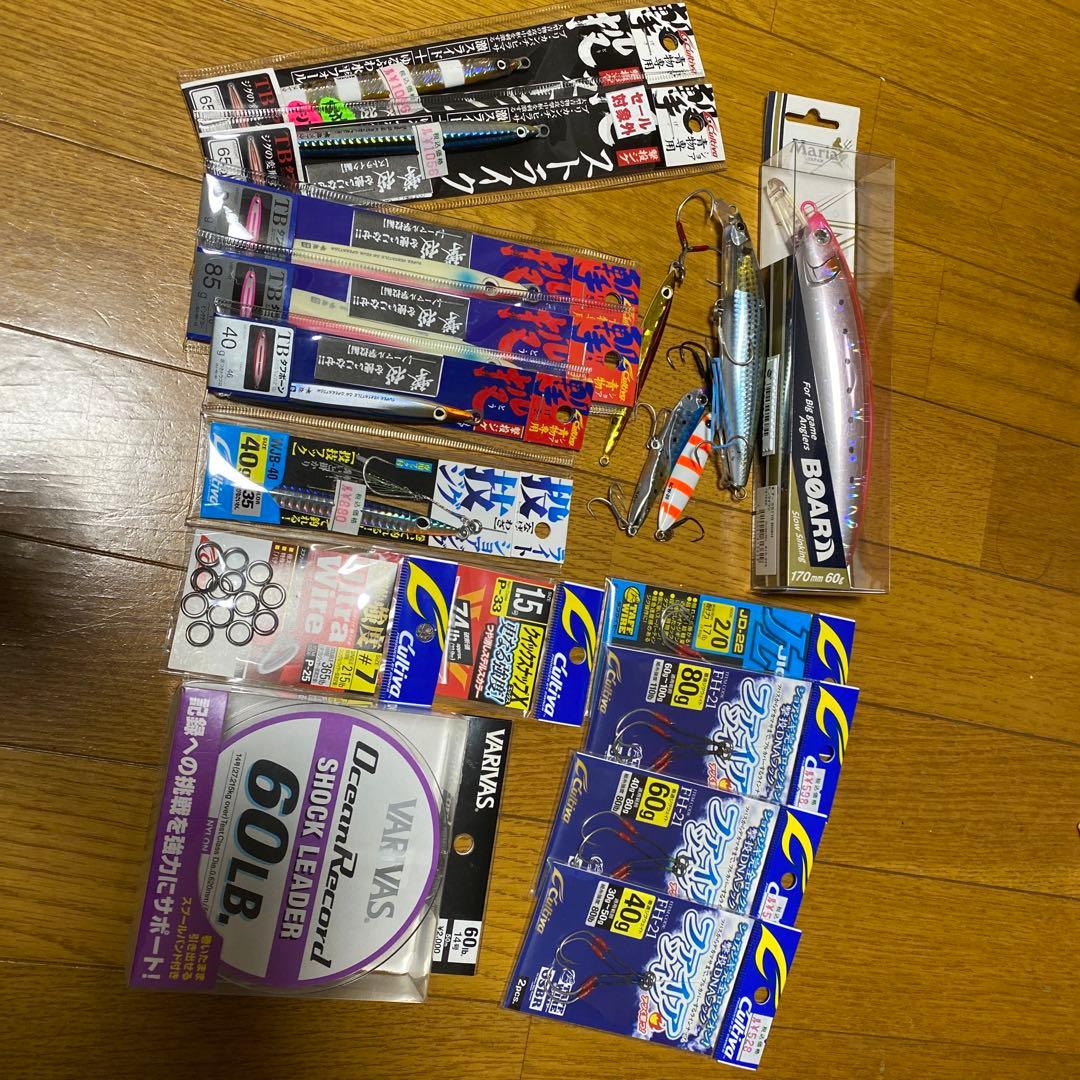 撃投ジグ　ボアー　フック他