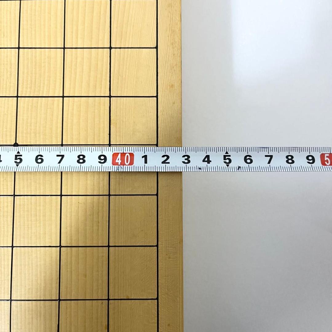 卓上囲碁盤　2寸　天地柾目　高級天然木　ハギ3枚造り　特撰　6㎝