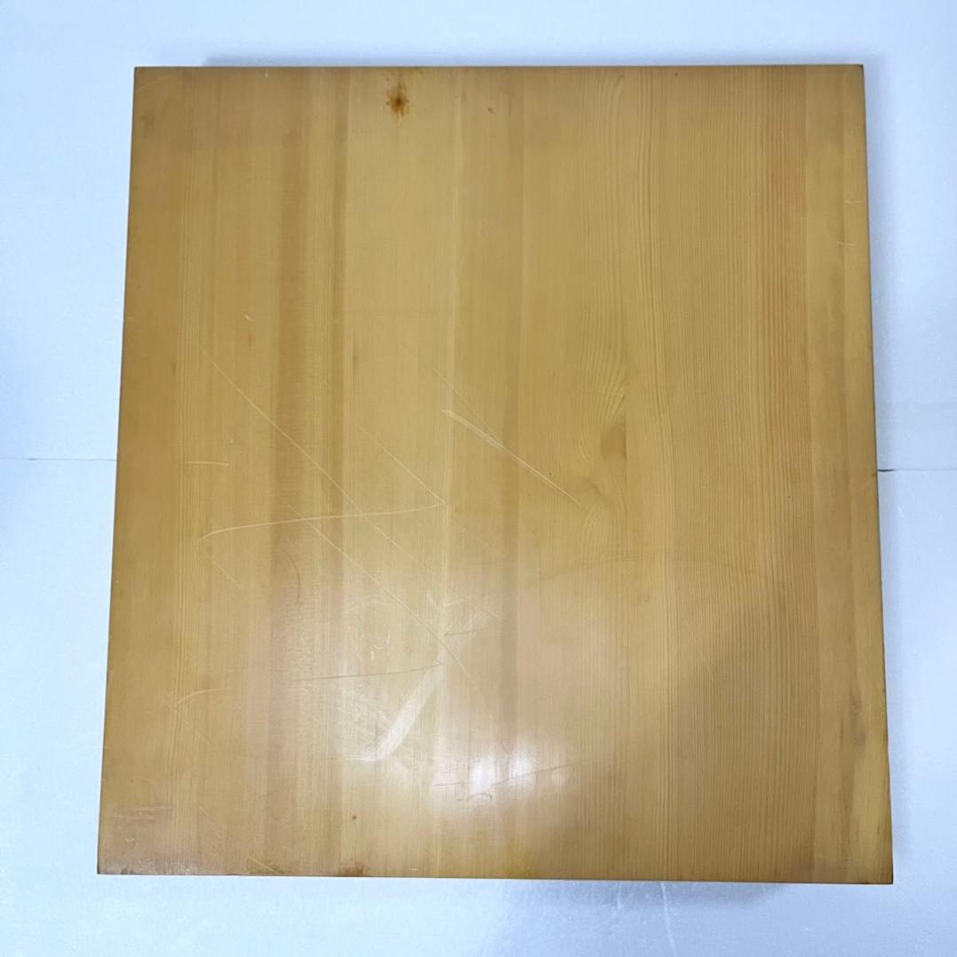 卓上囲碁盤　2寸　天地柾目　高級天然木　ハギ3枚造り　特撰　6㎝