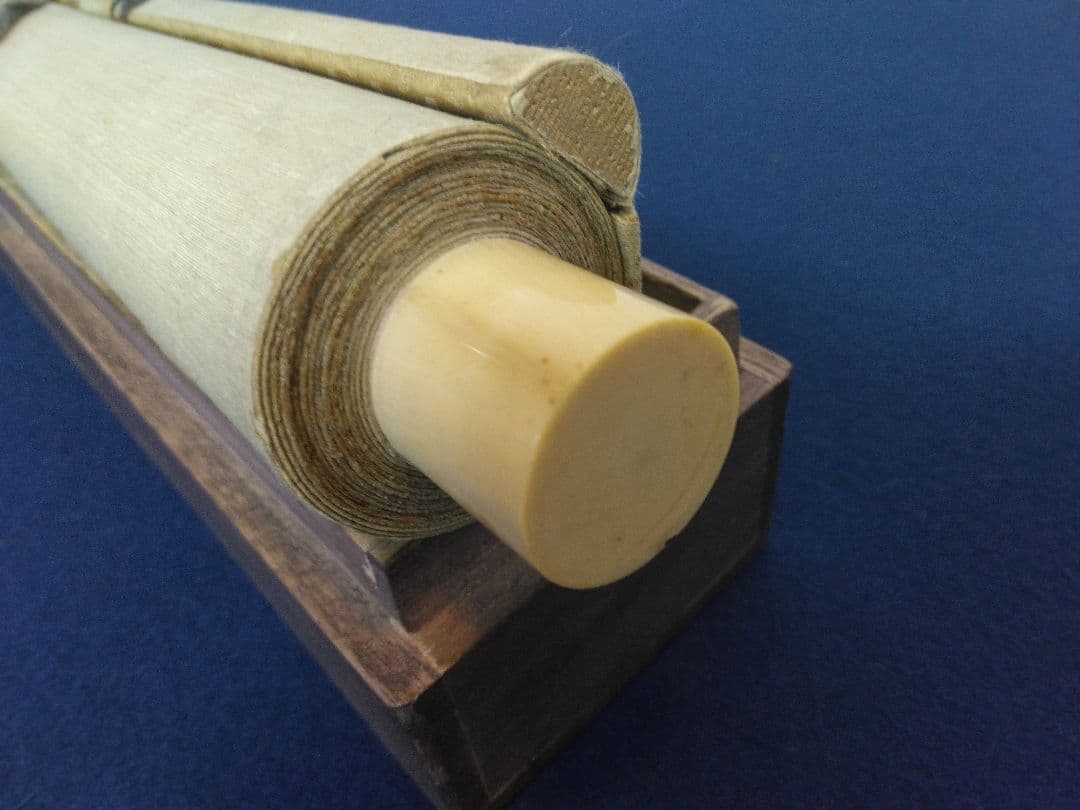 土佐光起【源氏物語】肉筆　絹本　掛軸（大和絵・土佐派）