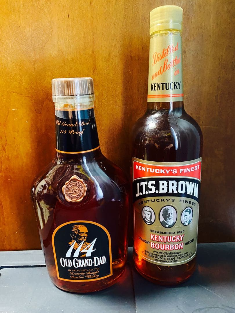 Old GrandDad 114 & J.T.S. Brown セット　バーボン