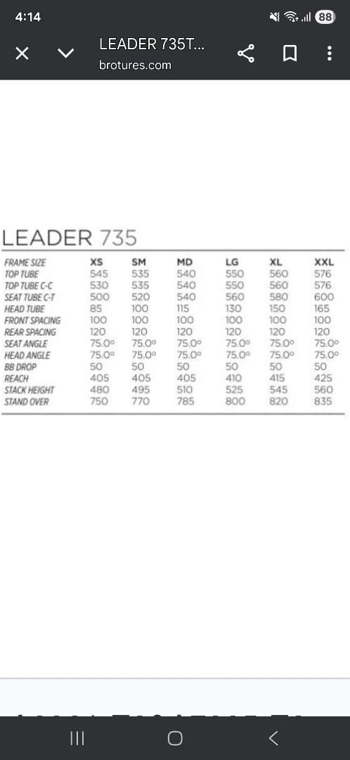 ピスト BROTURES LEADER BIKES 735TR