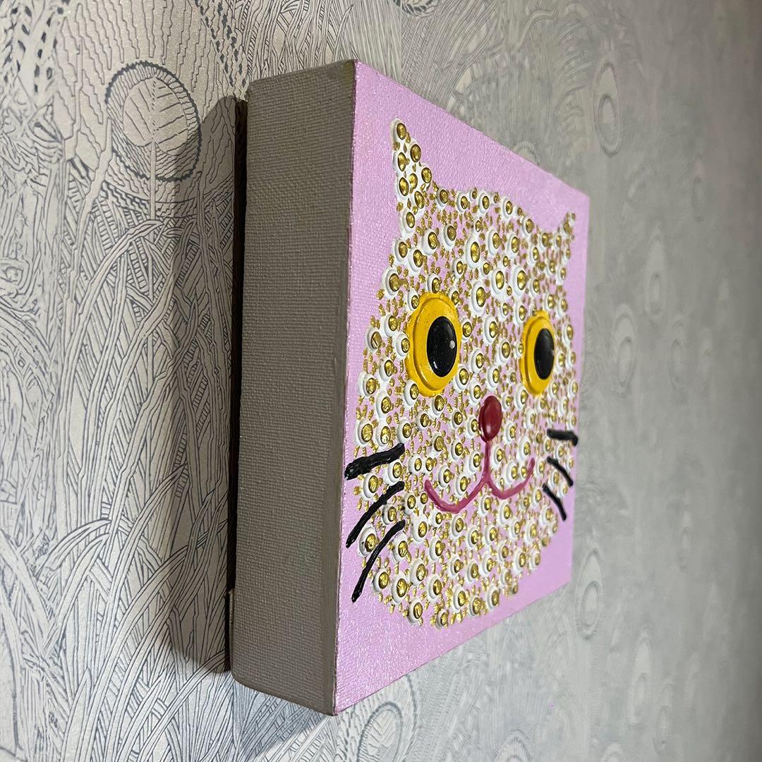 まるまるネコ　油絵