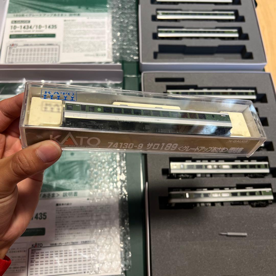 KATO Nゲージ 189系グレードアップあさまフルセット5号車サロ増結