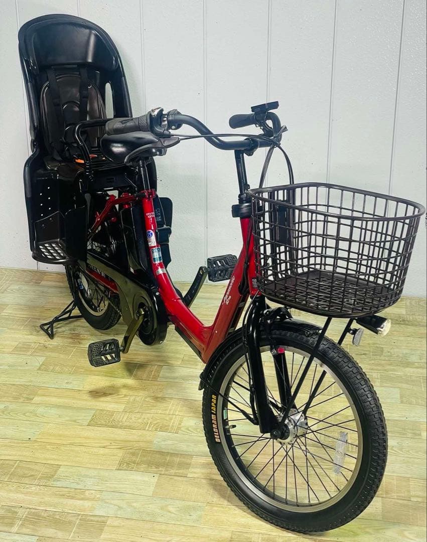 ★3085パナソニック13.2アンペア 20インチ子供乗せ電動アシスト自転車