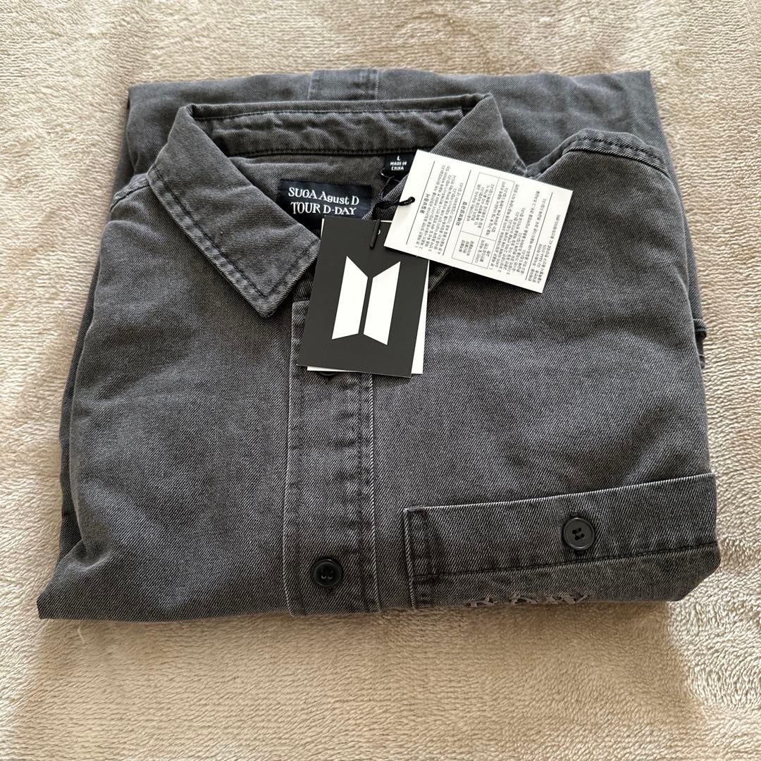 BTS SUGA D-DAYツアー　オーバーサイズシャツ　トレカ付