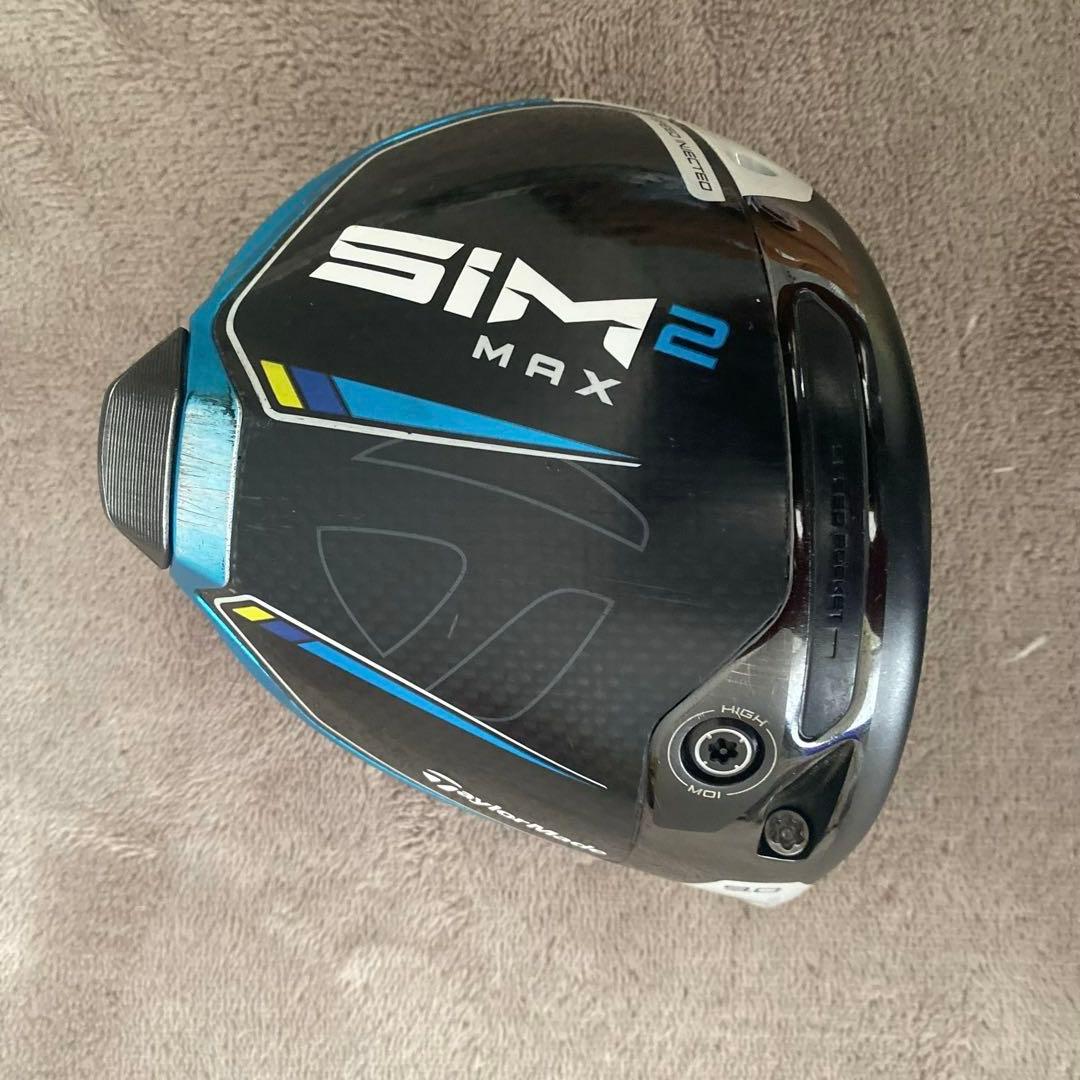 TaylorMade SIM2 MAX ドライバー 9° ヘッドのみ