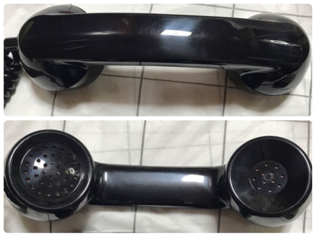 電話機①　600-A1W 日本電信電話公社用品　黒電話 600-A1W