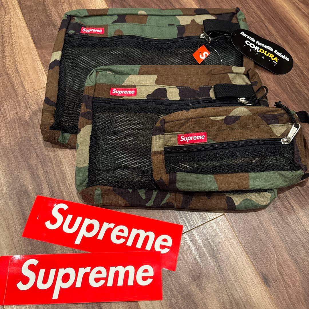 新品Supreme 3点セット 16AW 半タグ付き 迷彩柄