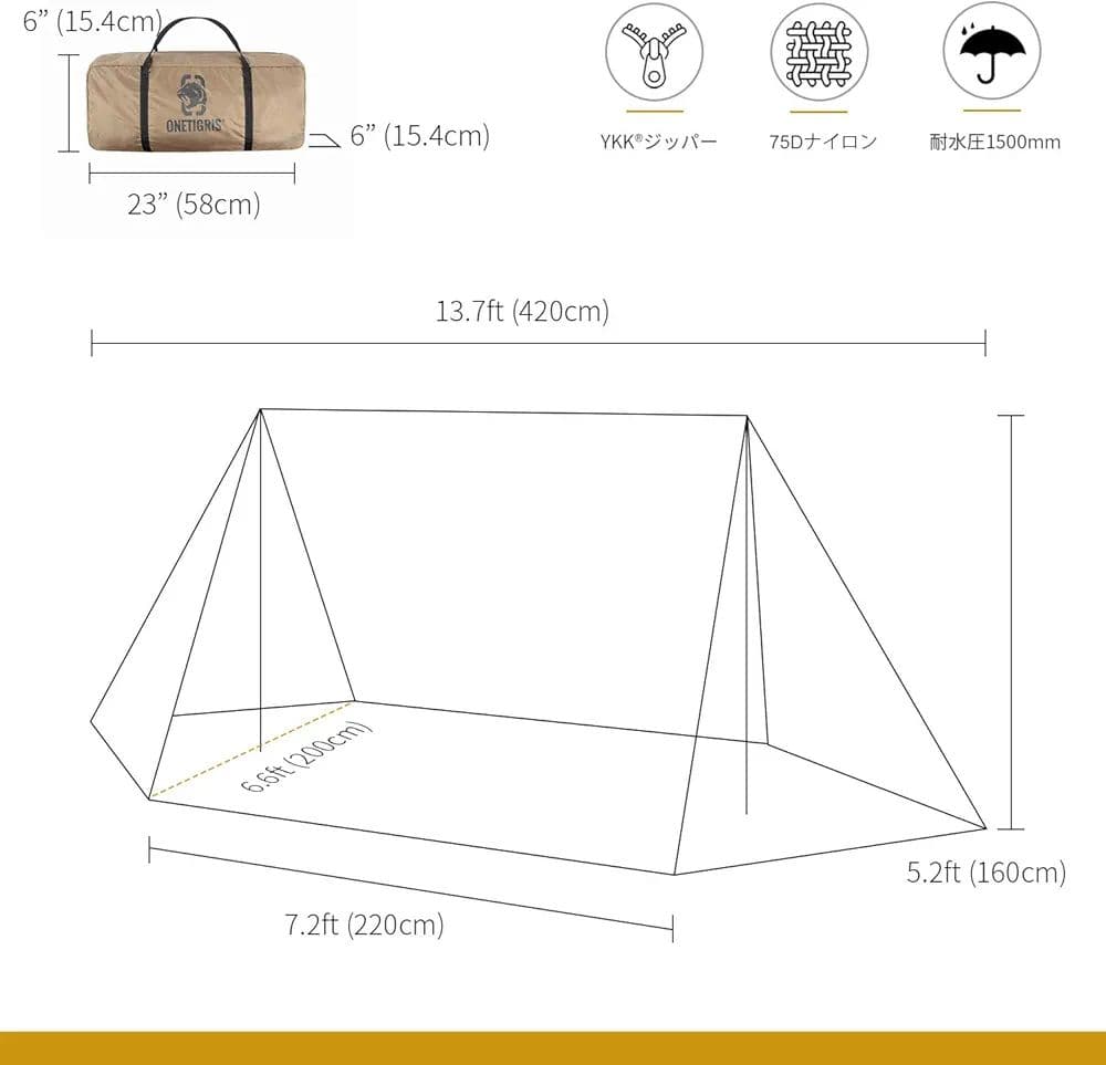 OneTigris ROC SHIELD ナイロンバージョン 新品
