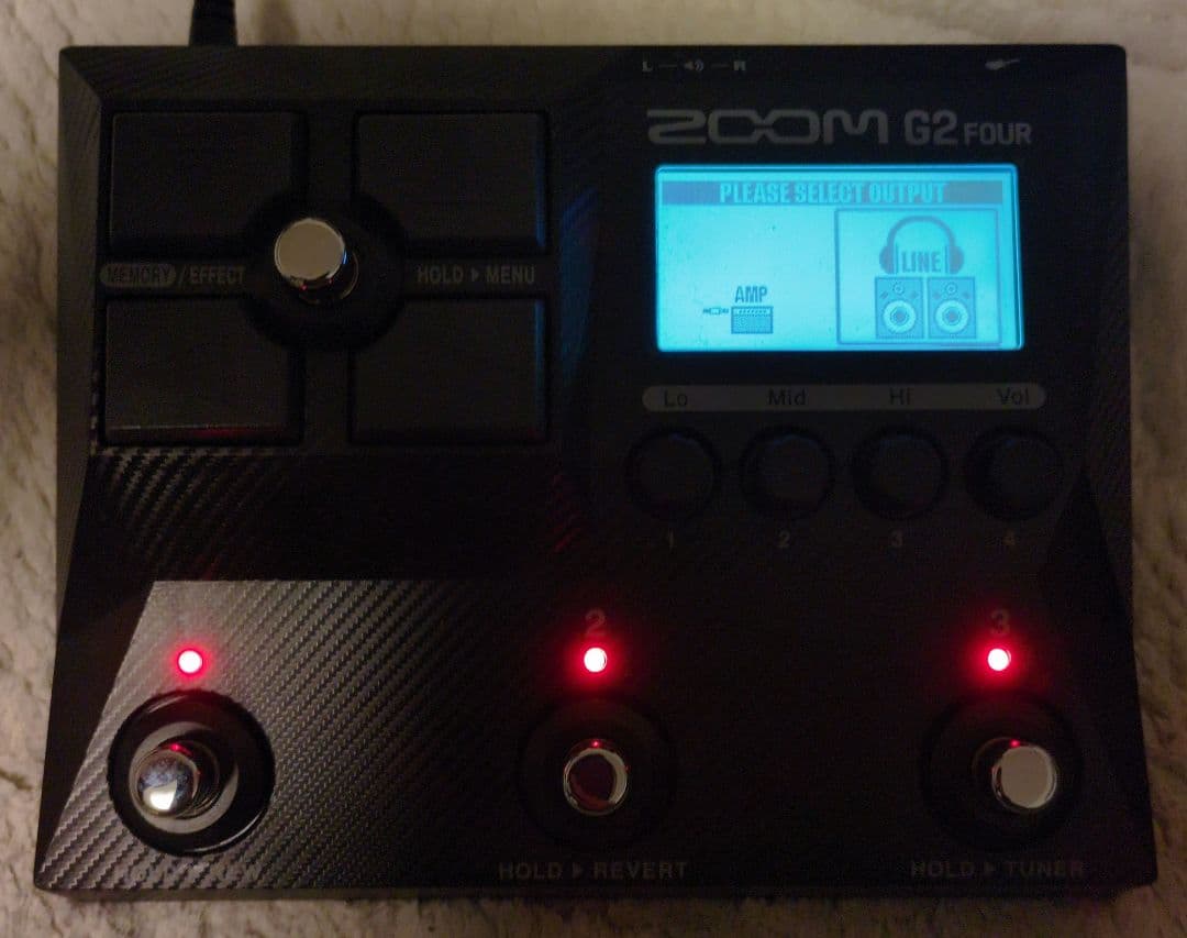 商品説明必読！ZOOM G2 FOUR ギターエフェクター