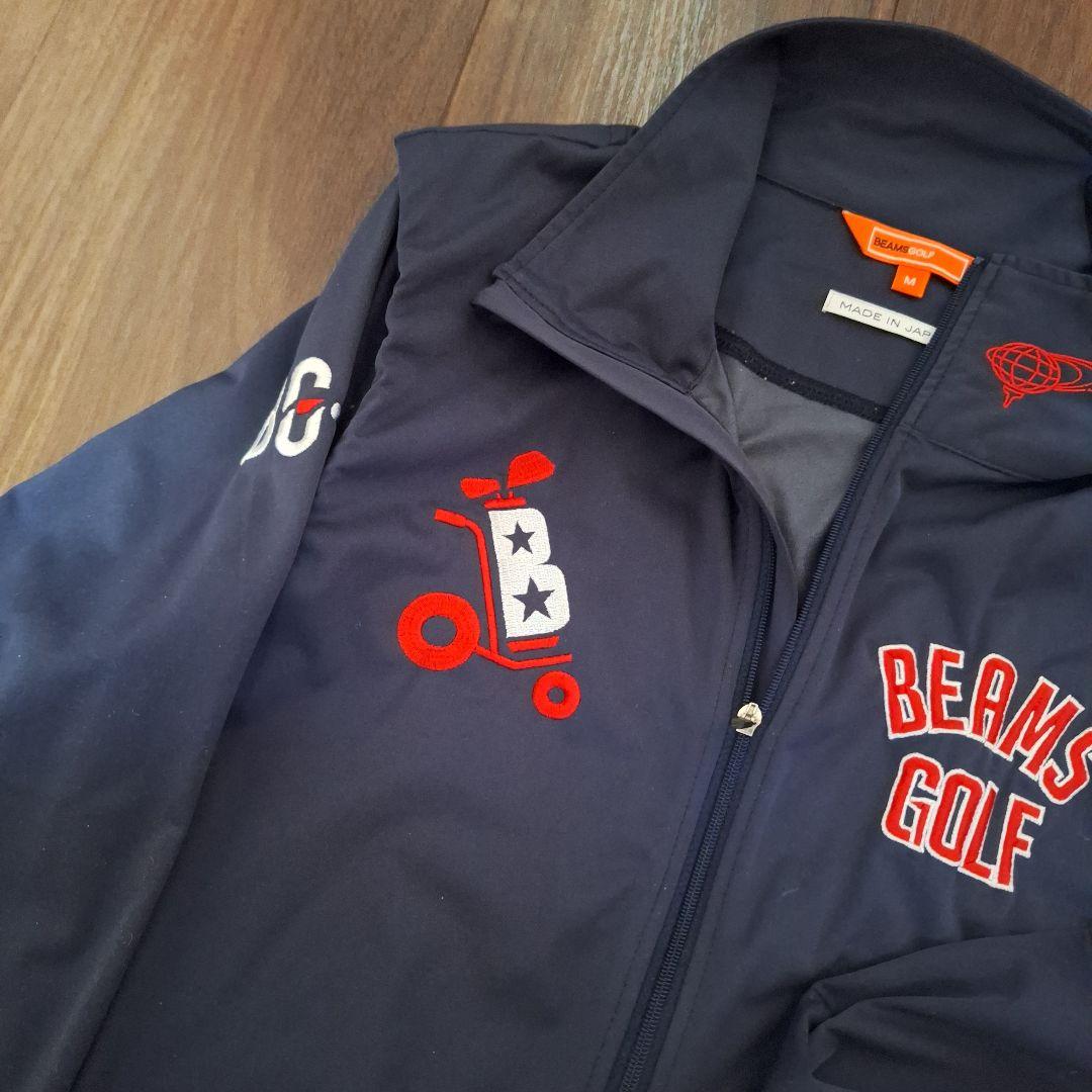 BEAMS GOLF ジャケット ネイビー　 M 　2WAY 　ベスト