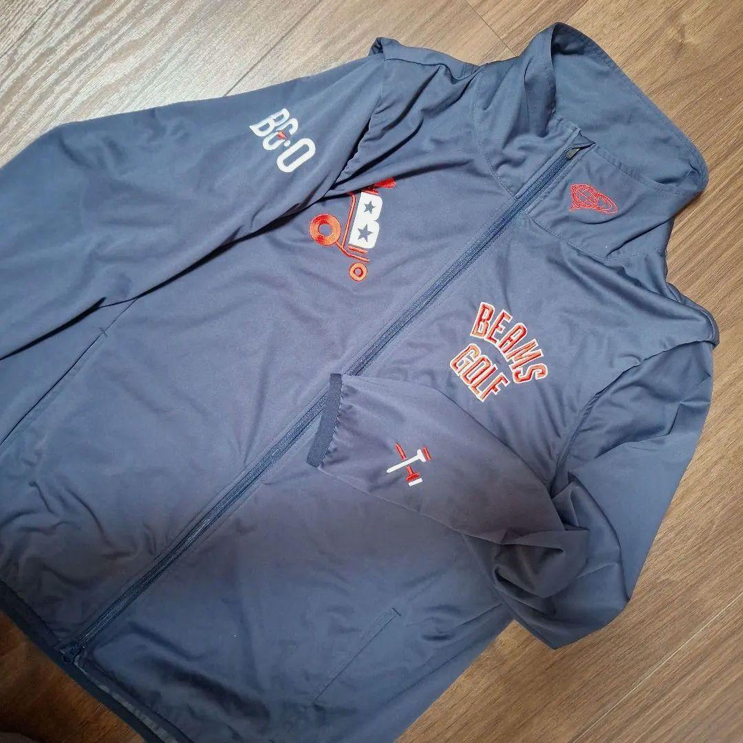 BEAMS GOLF ジャケット ネイビー　 M 　2WAY 　ベスト