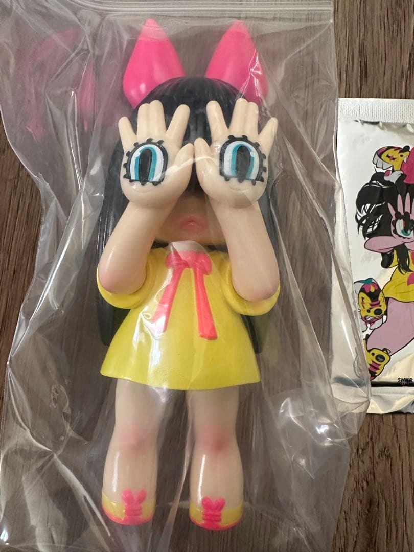 Reebok SNKRDUNK にぎるちゃんソフビ カード　ブラック　靴なし