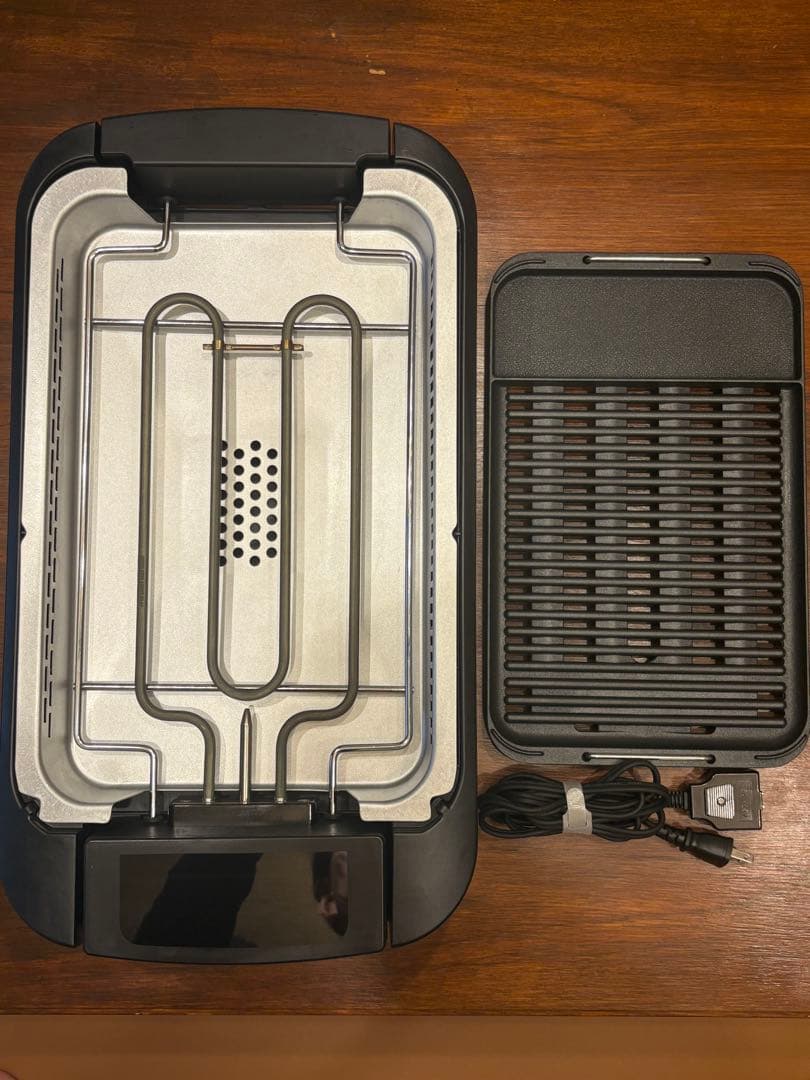 山善XGRILLPREMIUM　YGMC-FX130 煙の少ない 焼