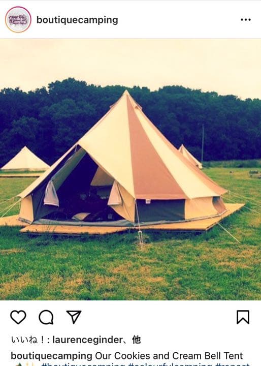 テント・タープ 5m Bell Tent BOUTIQUE CAMPING