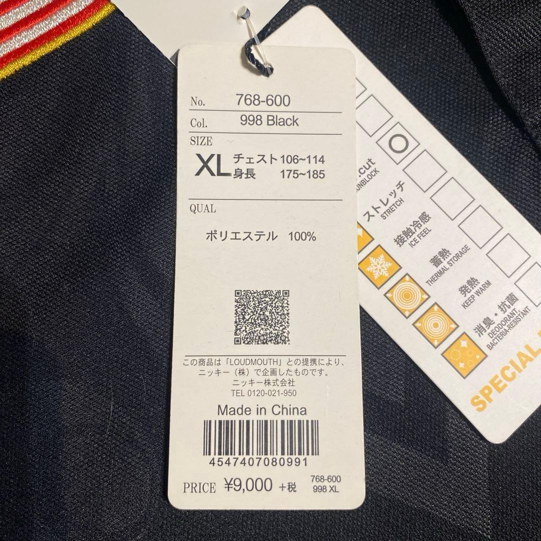 LOUDMOUTH ブラック3L(XL) ポロシャツ【新品未使用】