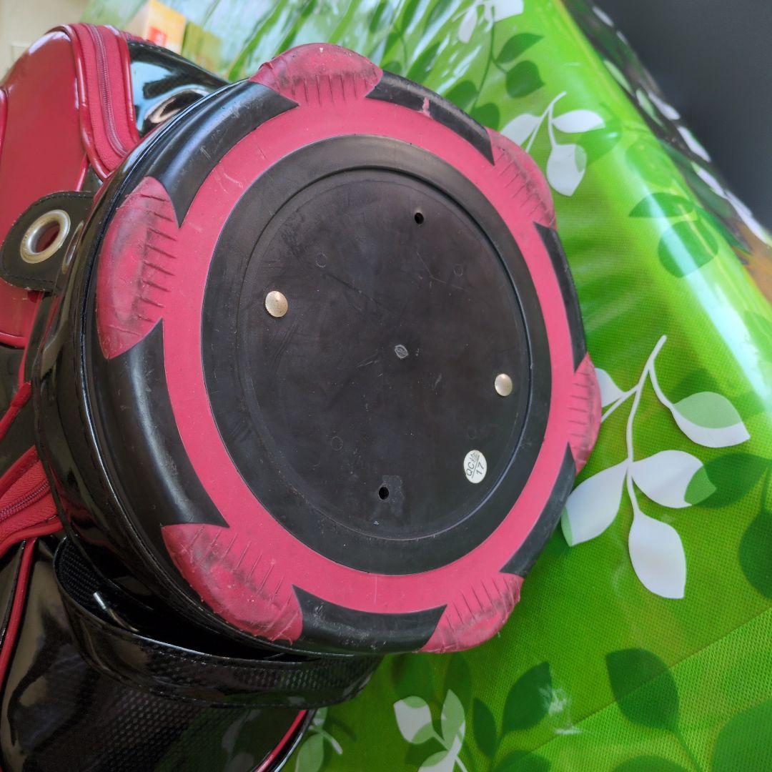 周りと被らない❗️Wilson Deep Red ツアーモデルキャディバッグ