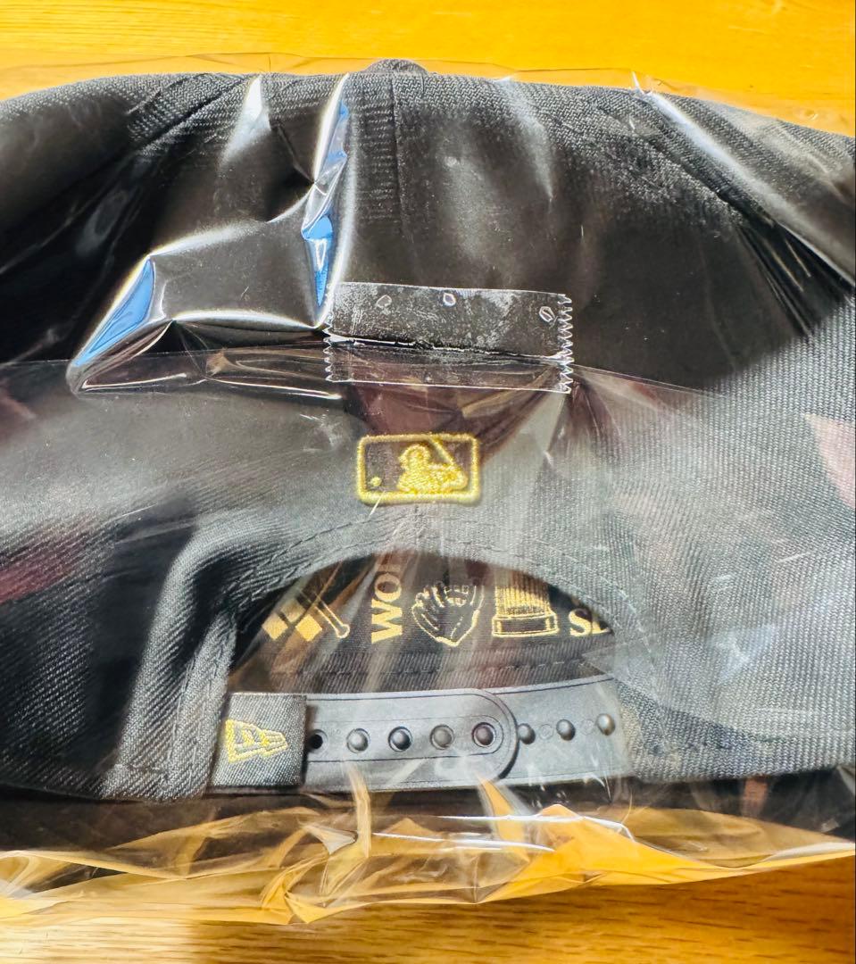 ドジャース WS優勝記念 キャップ New Era 新品　即日発送可能