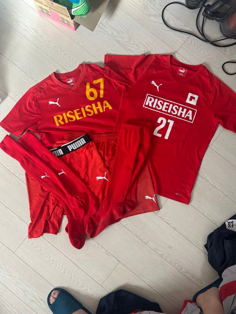 履正社高校　サッカー部　大学　上下　セット ユニフォーム