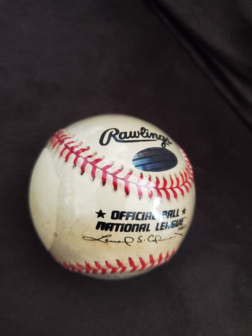 【超希少】★サンディ・コーファックス直筆サインボールHOF72入りドジャース★