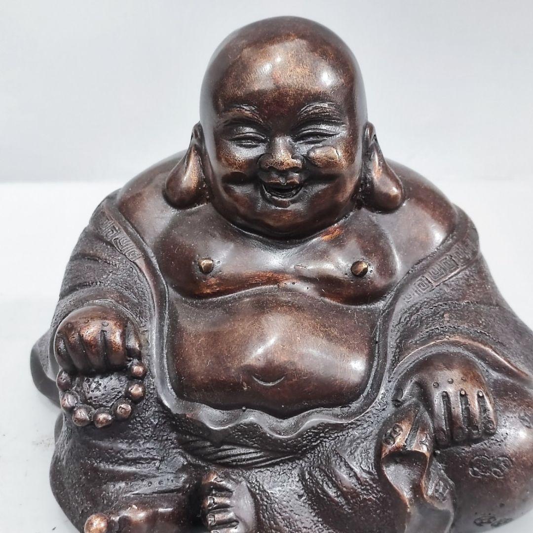 弥勒仏像の置物 工芸品 美術品