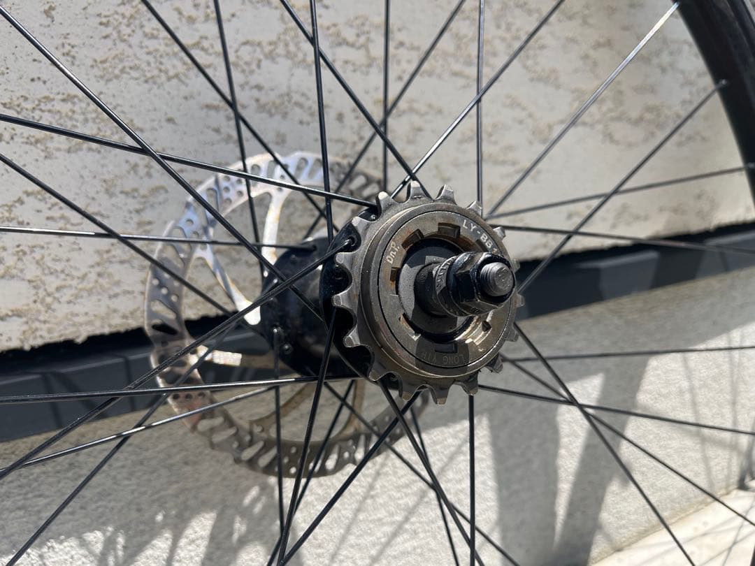 【希少】シングルスピード　ディスク　700cホイール　135mmエンド