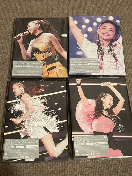 安室奈美恵 Finally DVD 4枚組 新品未使用