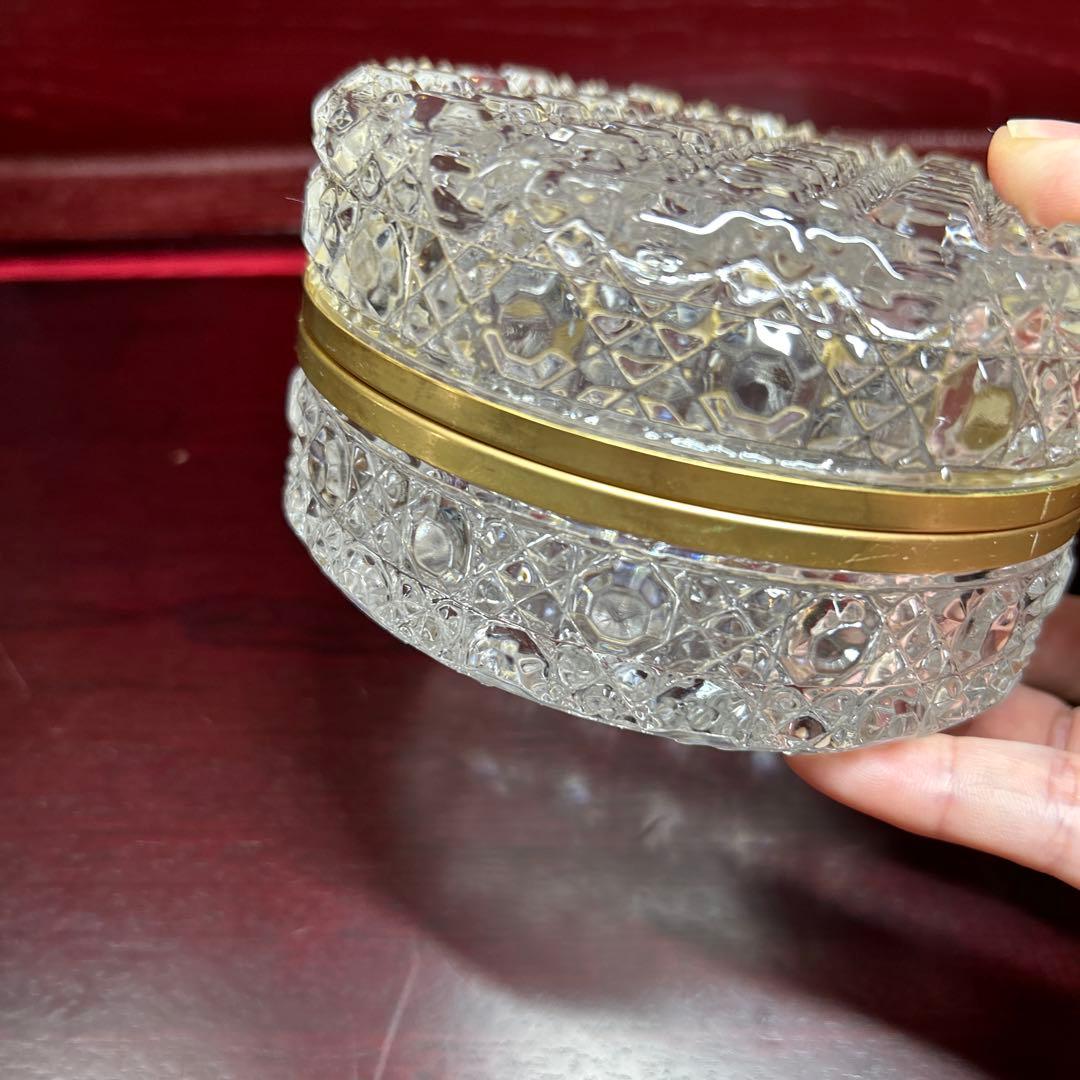 037 オールドバカラ　ダイヤモンドピエー リージュエリーボックス