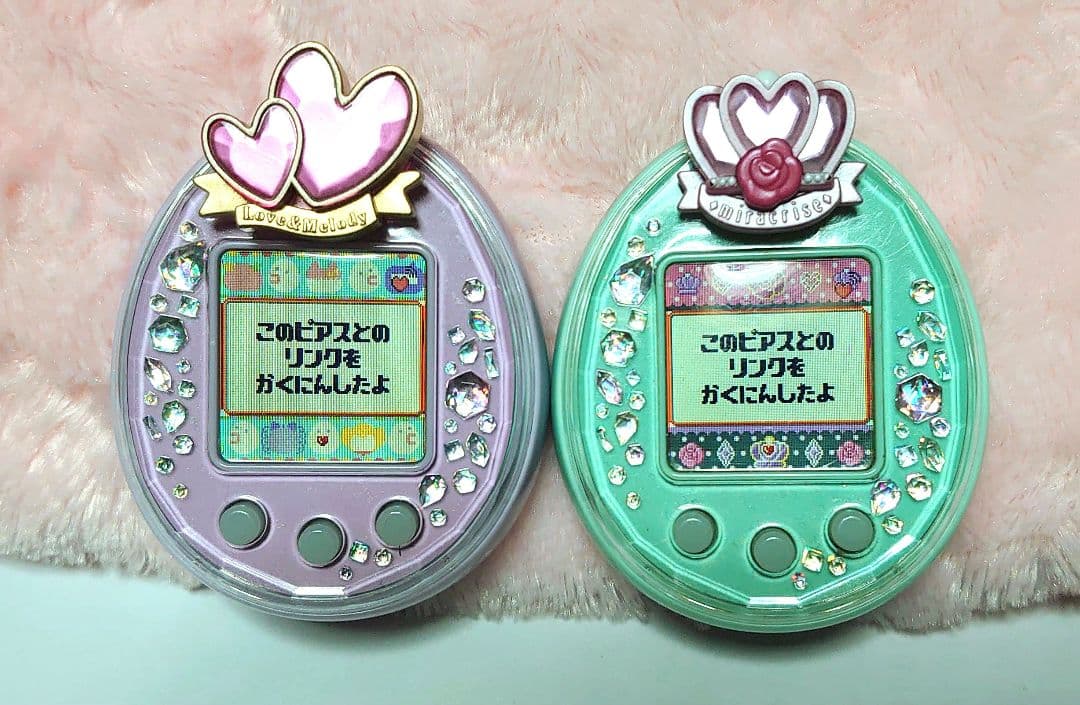 【しろもっち】 たまごっちピース たまデコピアスセミコンプ リフィル 取説